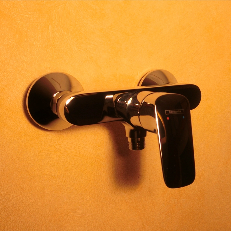 Baterie dus Hansgrohe, Logis, crom